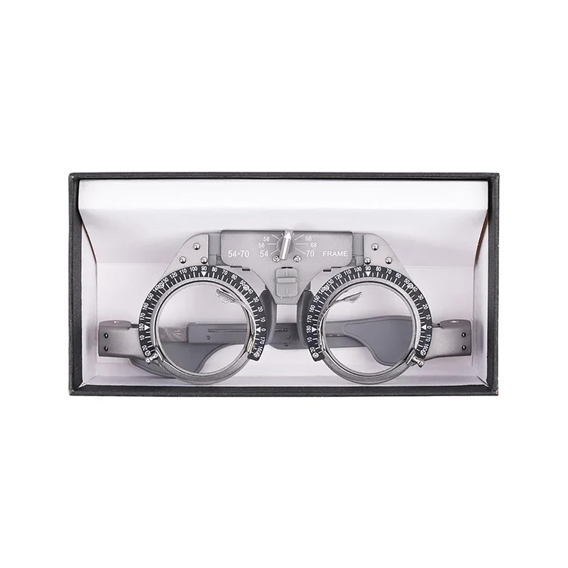 [Australia - AusPower] - Trial Lens Frame Ophthalmic Equipment Optical Universal Trial Frame Adjustable PD 54-70mm Pure Titanium 5470 
