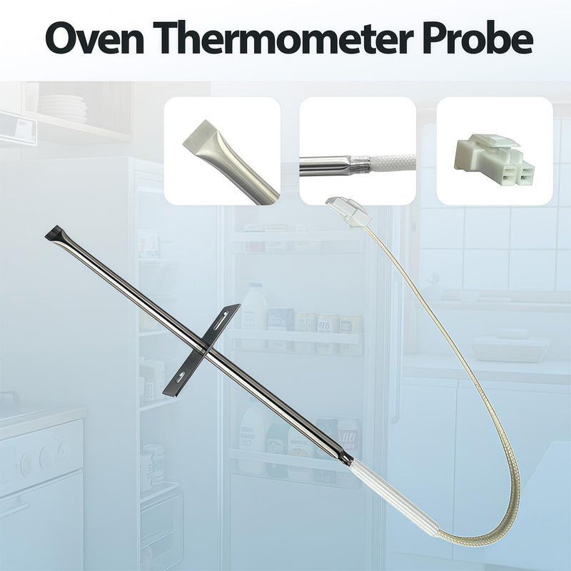 [Australia - AusPower] - 316217002 Oven Temperature Sensor Probe Fit for Frigidaire Kenmore Electrolux Oven Sensor, Replace AP3363354 08017097 1015027 316111201 316111203 318087600 