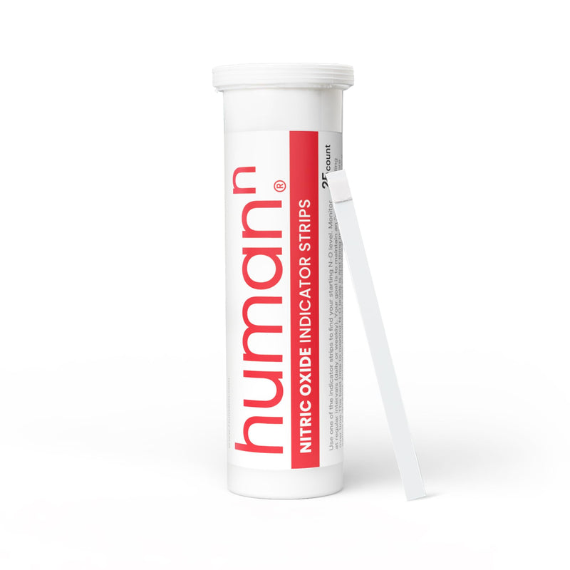 [Australia - AusPower] - Humann - Nitric Oxide I Indicator Strips - Test salivary Nitrite Levels - 1 Tube of 25 Strips 