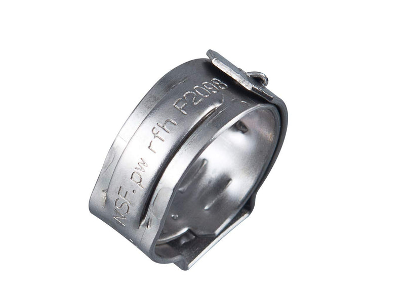 [Australia - AusPower] - 120-Pack EFIELD 1/2-inch Stainless Steel Pex Cinch Clamp Rings for Pex Tubing Pipes Pack 120 in Bottle 