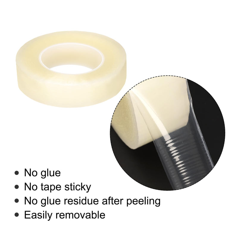 MECCANIXITY Removable Protective Film Tape, 1 1/5 Inch x 656 Ft Surface Protective Scratch Film Tape Roll for Furniture, Electrical Appliances, Clear