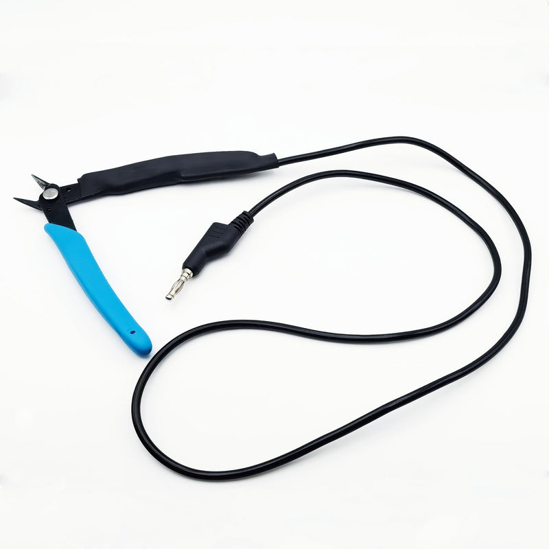 Grounded Plier, Precise Control Unleash Unrivaled Precision for Fine Chain Welding, 3ft Cable Secure Connection, Ideal for Permanent Jewelry Fine Chain Welding