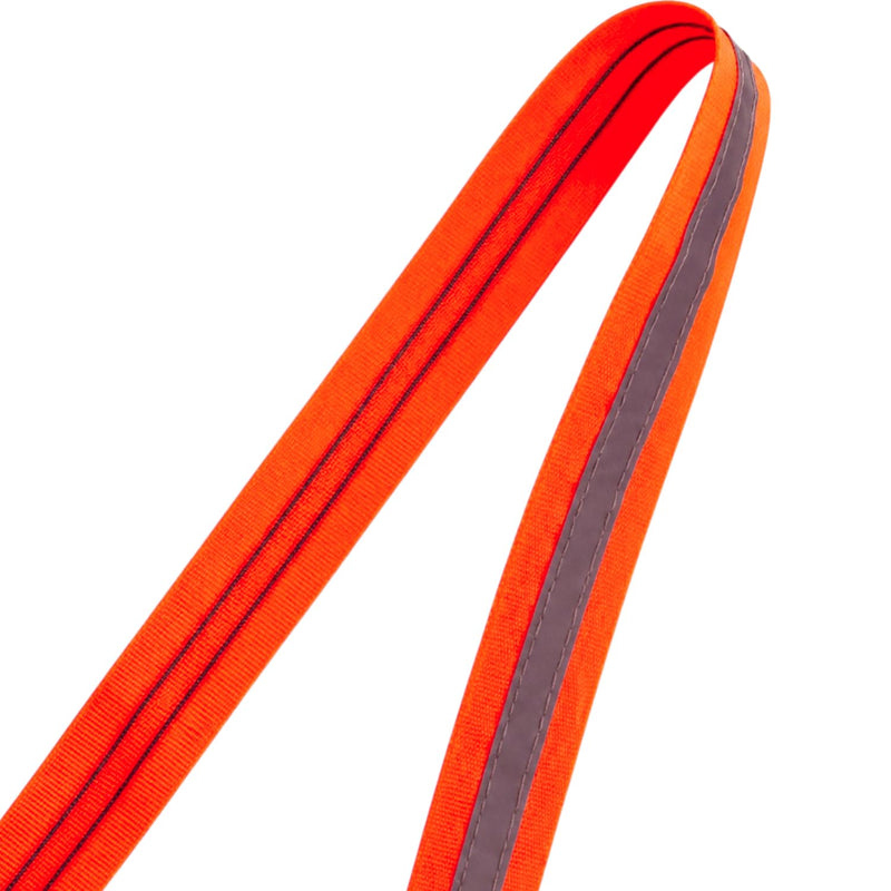 1'' x 49 ft Orange Reflective Tape for Clothing High Visibility Sew On Silver Warning Fluorescent Ribbon Safety Fabric Ideal for Raincoats Decor Shoes Bags Clothes Belt Jacket Pants 1'' x 49 ft