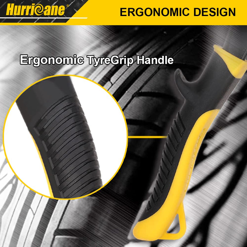 [Australia - AusPower] - HURRICANE Sheet Metal Hand Seamer, 3 Inch Straight Jaw Sheet Metal Bender Tools for Flattening Metal, Ergonomic TyreGrip Handle 3 Inch TyreGrip Ergonomic Handle 