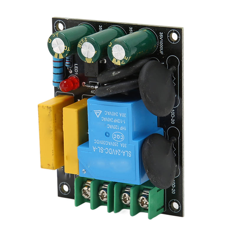 [Australia - AusPower] - ZJchao 30A 6600W Soft Start Module, PCB Oversized Relay Thermistor 10D 20 Defend Machine Excessive Starting Current AC 110V-250V High End Voice Frequency Power Input for High Power Devices Requiring 