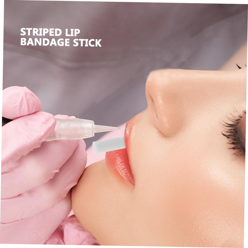 [Australia - AusPower] - PACKOVE Pack of 200 Tattoo Lip Rolls, Cotton Rolls, Absorbent Cotton Rolls for Dentist and Tattoo Applications, Practical, Skin-friendly and Easy to Use 
