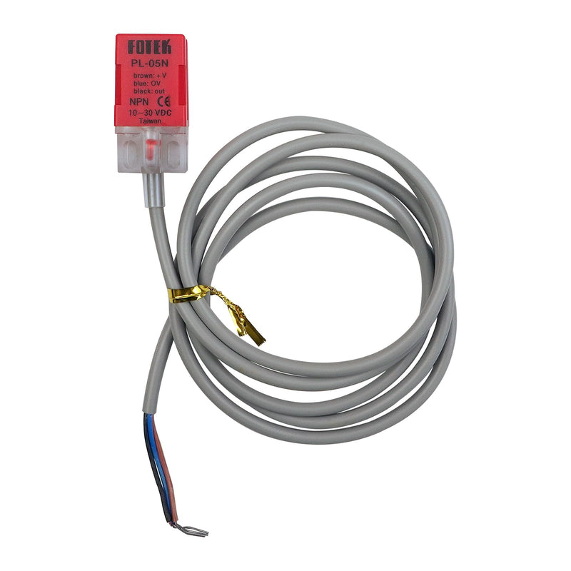 [Australia - AusPower] - 5pcs 5mm PL-05N DC 10-30V NPN NO Square Inductive Proximity Sensor Switch 3-Wire 