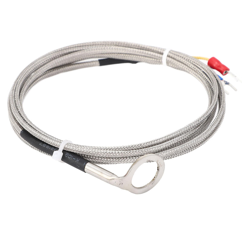 [Australia - AusPower] - K Type Temperature Sensor Thermocouple Stainless Steel for Automotive Engine CHT Measurement with 14mm ID Washer (#1) #1 