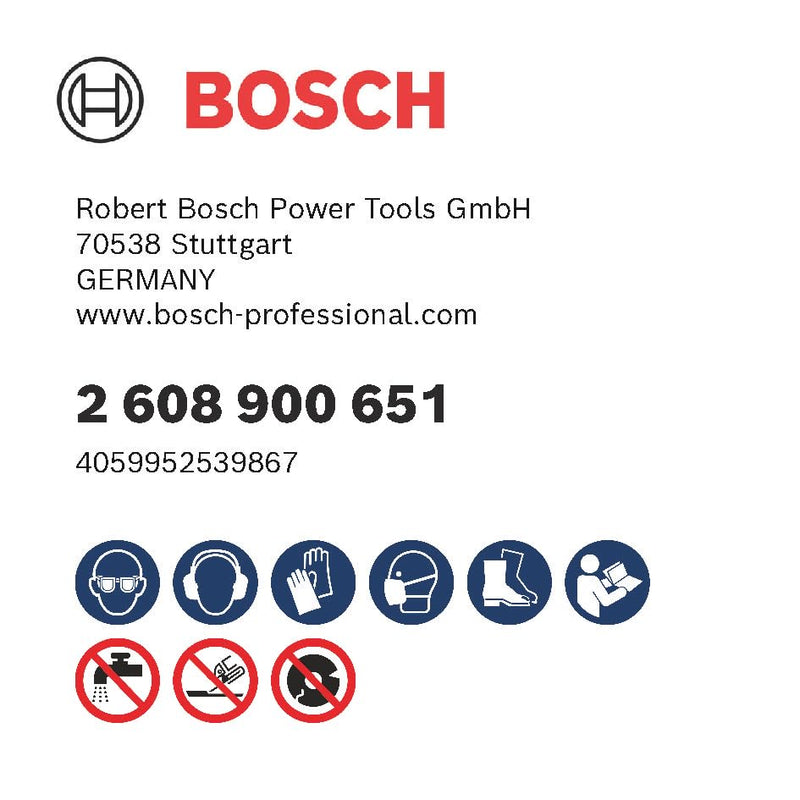 Bosch 1 x Expert Concrete Diamond Cup Wheels (for Concrete, Concrete, Diameter 125 mm, Professional Accessories Concrete Grinder)