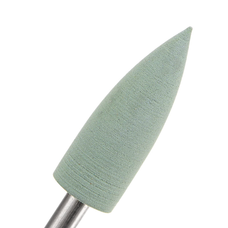 [Australia - AusPower] - sourcing map Pack of 6 800 Grit Whetstone 1/4 Inch Shank 1/9 Inch Diameter Pointed Sanding and Polishing Heads for Deburring Buffing 
