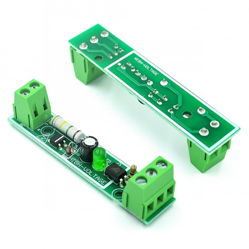 [Australia - AusPower] - HiLetgo AC 220V Optocoupler Module AC Optocoupler Alternating Current Detect Module 3-5V or PLC 24V Level Power for PLC MCU(1 Channel) 1CH 