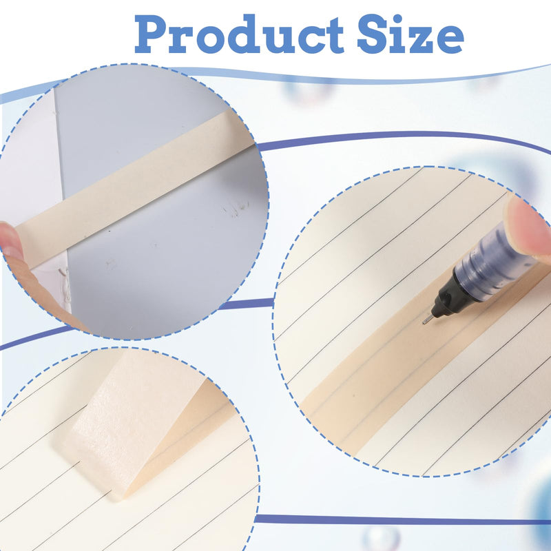 3 Rolls Brown Washi Tape Self-Adhesive Decorative Painters Tape 32 Feet x 0.6 Inches Brown Masking Tapes for DIY Scrapbooks Journals Crafts