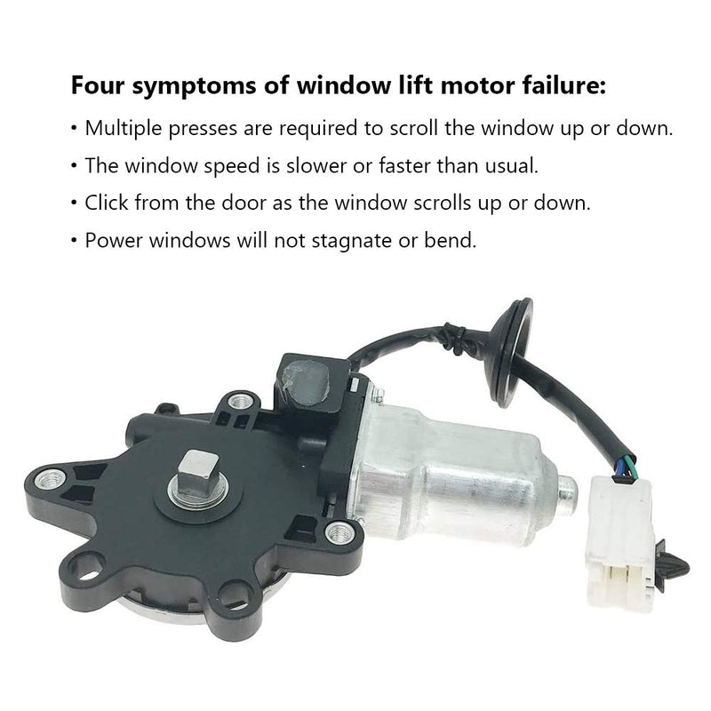 [Australia - AusPower] - Window Lift Motor Front Left Driver Side for 2003-2009 Nissan 350Z 2003-2007 Infiniti G35 2 Door Coupe Model Replace 80731-CD00A 80731CD00A 