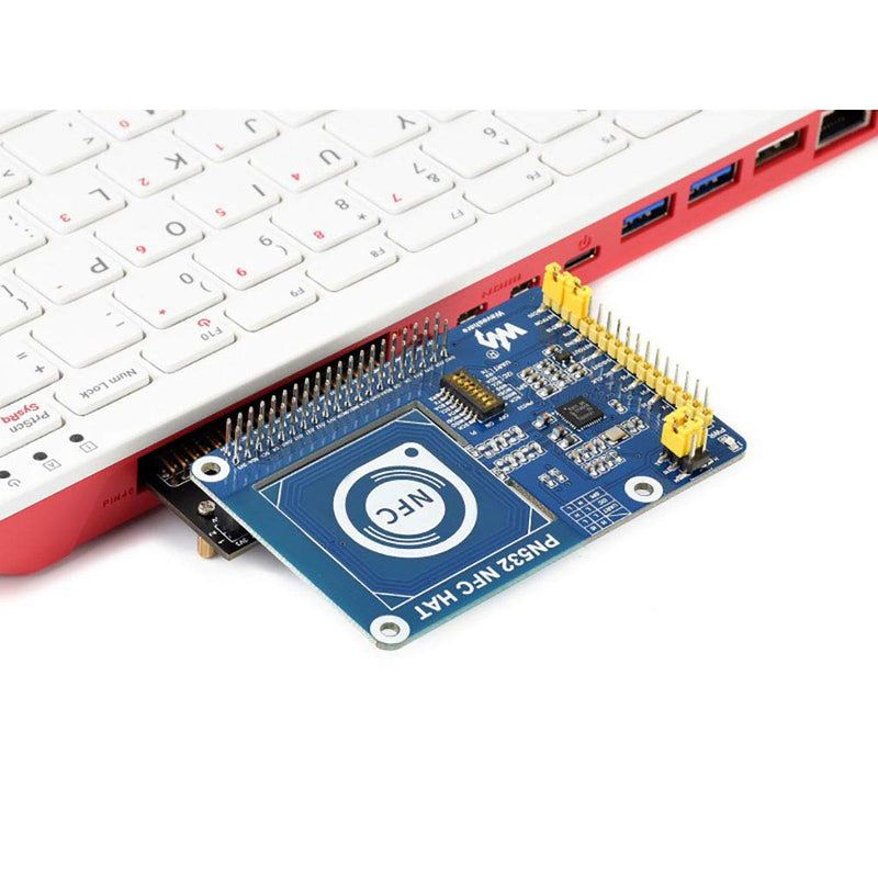 Fits Raspberry Pi 400 GPIO Header Adapter, 2 x 40-Pin Header, Leaning Version, Angled Header Expansion, Convenient to Use Hats (PI400-GPIO-ADAPTER-A)