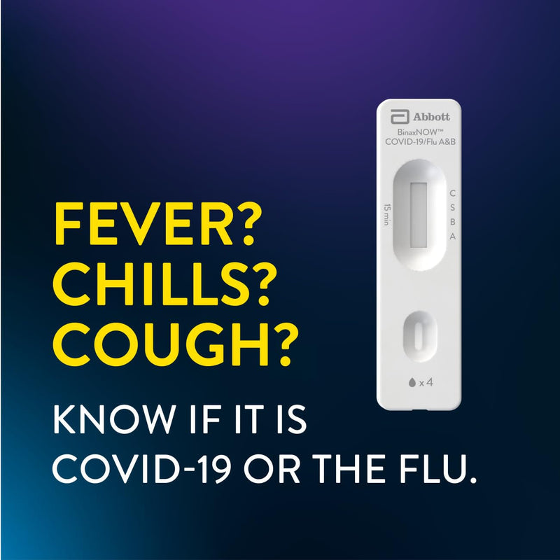 [Australia - AusPower] - BinaxNOW COVID-19/Flu A&B Combo Self Test, 2 Count 2 Tests 