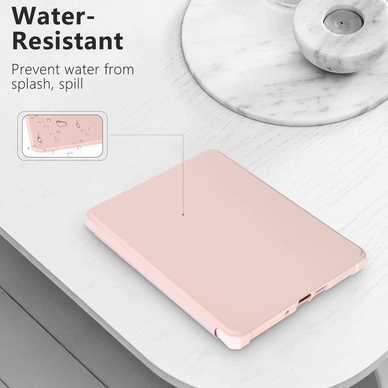 [Australia - AusPower] - COO Case for 6.8" Kindle Paperwhite (11th Generation 2021 Release), PU Leather Slim Smart Cover for Kindle Paperwhite & Kindle Paperwhite Signature Edition with Auto Sleep/Wake (Pink) Light Pink 