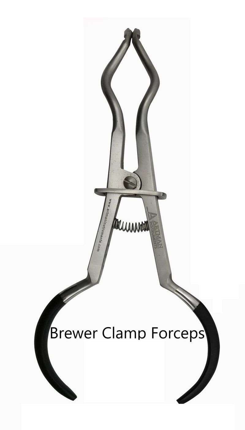 [Australia - AusPower] - Rubber Dam Kit with 12 Anti-Reflection Clamps Punch Plier, Endodontic Supplies, and Dental Isolation Tools Artman Instruments 