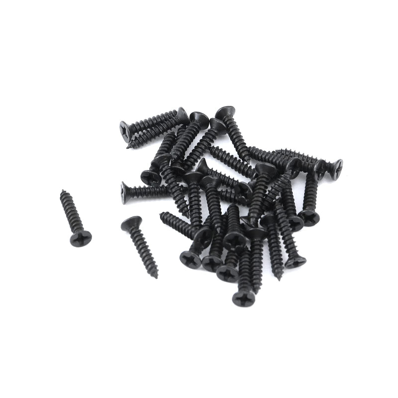 [Australia - AusPower] - 2-Inch Door Locks Hasps Iron Padlock Latch Lock Hardware Black Gate Locks Hasp Latch with Screws Pack of 5 2" 
