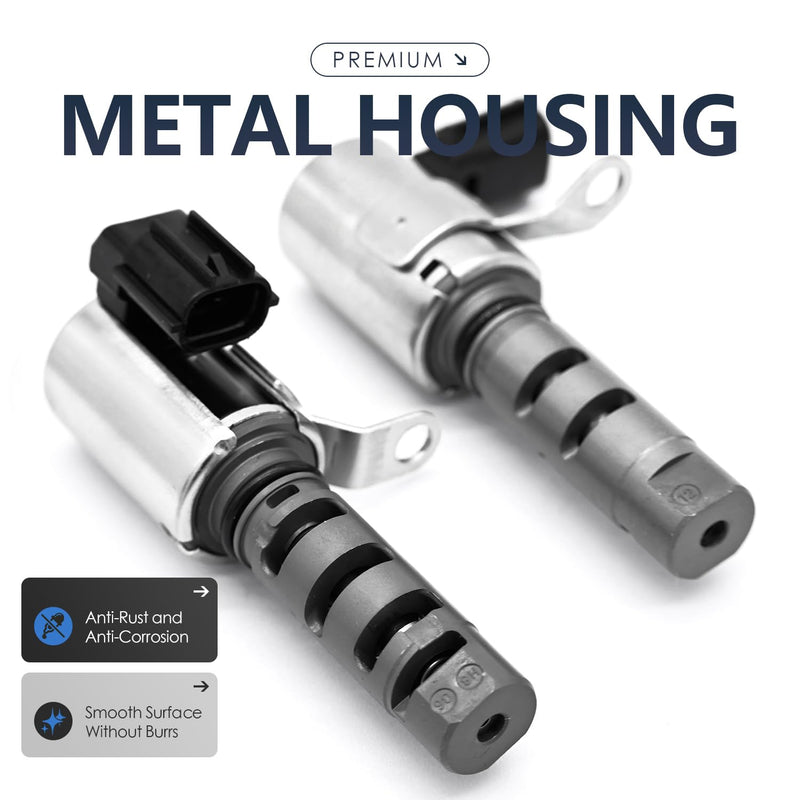 [Australia - AusPower] - 2 PCS Engine Variable Valve Timing VVT Solenoid V8 4.0L 4.3L 4.7L Compatible with Toyota 4Runner Land Cruiser Sequoia Tundra Fit for Lexus GS400 GS430 LS430 SC400 SC430 Replaces 153300F010 153400F010 