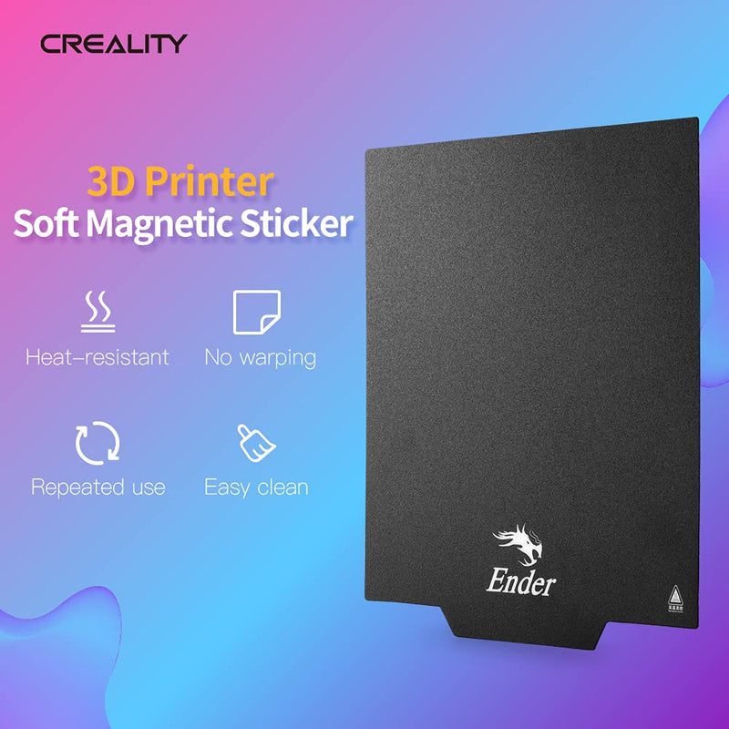 [Australia - AusPower] - Creality 2 PCS Ender 3 Bed Ultra-Flexible Removable Magnetic Removable Build Surface Hotbed Cover Print Platform Kit for Ender 3 Neo/Ender 3 V2 Neo/Ender 3 S1/Ender 3 S1 Pro/Ender 3 V3 SE 235x235mm 235*235mm Ender 3 2PC 