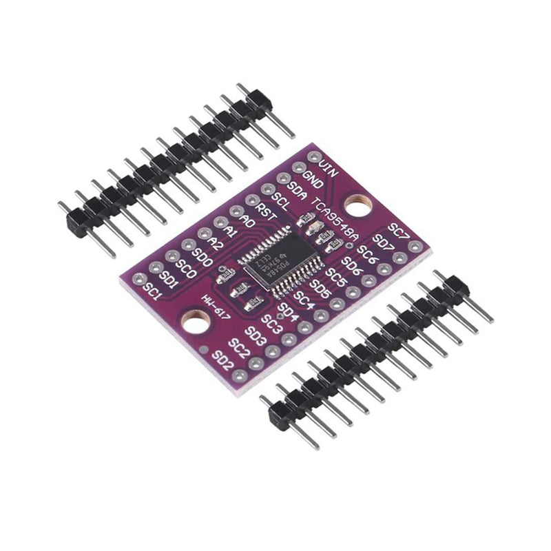 Hailege 5pcs TCA9548 TCA9548A I2C IIC Multiplexer Breakout Board 8 Channel Expansion Board Module Development Board