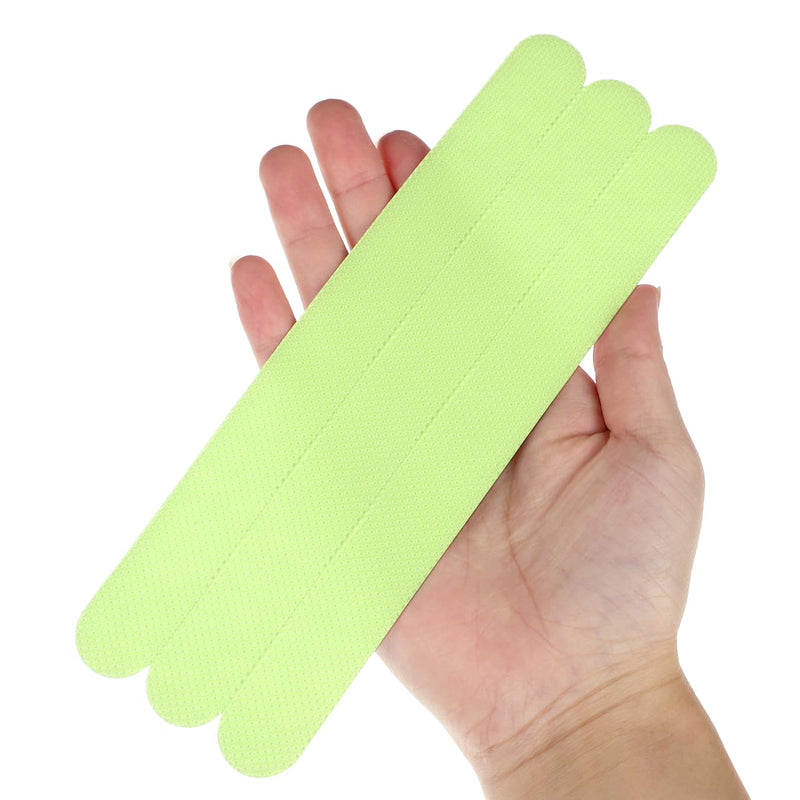 BESTOYARD Glow in the Dark Anti-Slip Tape for Stairs 7.87X0.78 Inch Waterproof Reflective Non-Skid Strips for Indoor Outdoor Steps Ramps Safety