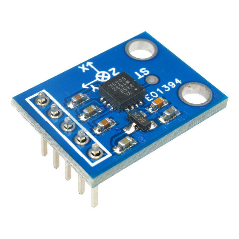 [Australia - AusPower] - HiLetgo ADXL335 3-Axis Accelerometer Angular Transducer Sensor GY-61 Module Analog Output 3-5V 