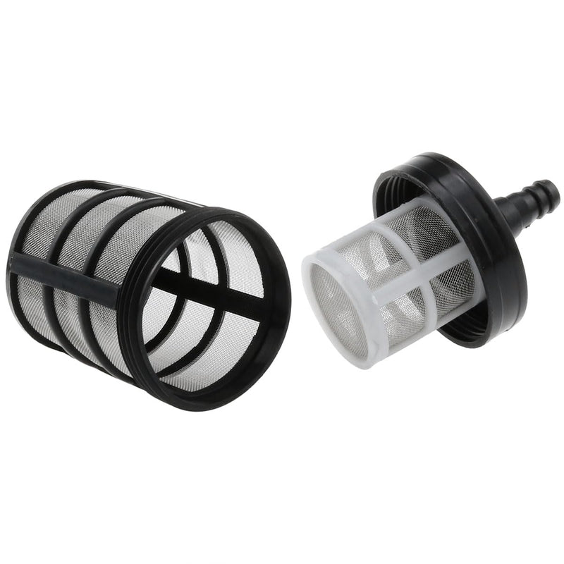 [Australia - AusPower] - Stainless Steel Encryption Filters Double-Layers Stainless Steel Encryption Garden Hose Strainer with 3/8", 1/2" Barb Connection for Sprayer?Car Washers?Oil Pumps and Industrial Equipment (2 Packs) 