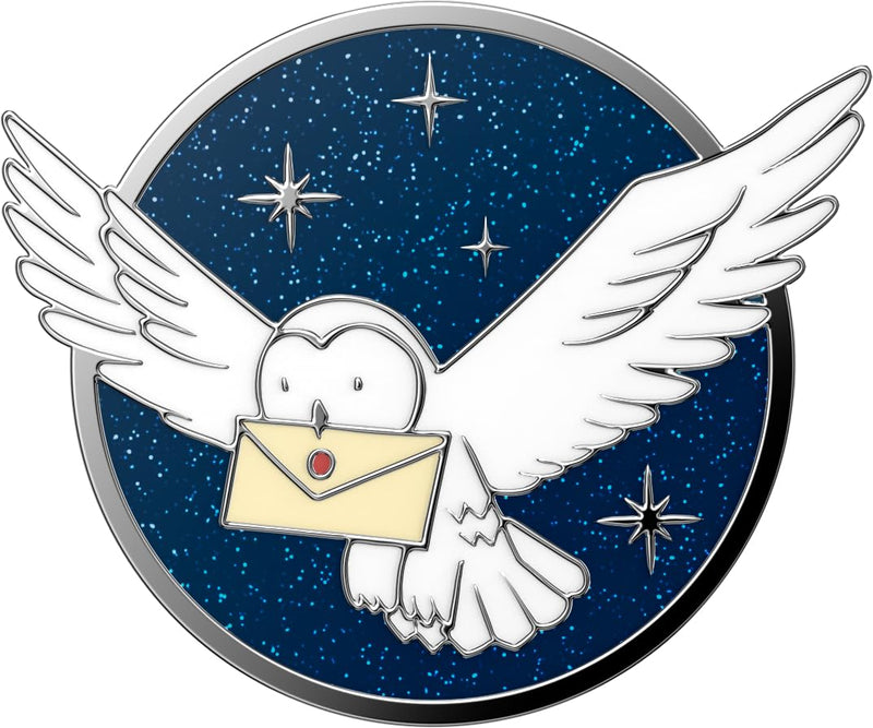 [Australia - AusPower] - POPSOCKETS Phone Grip with Expanding Kickstand, Harry Potter - Enamel Hedwig Adhesive 