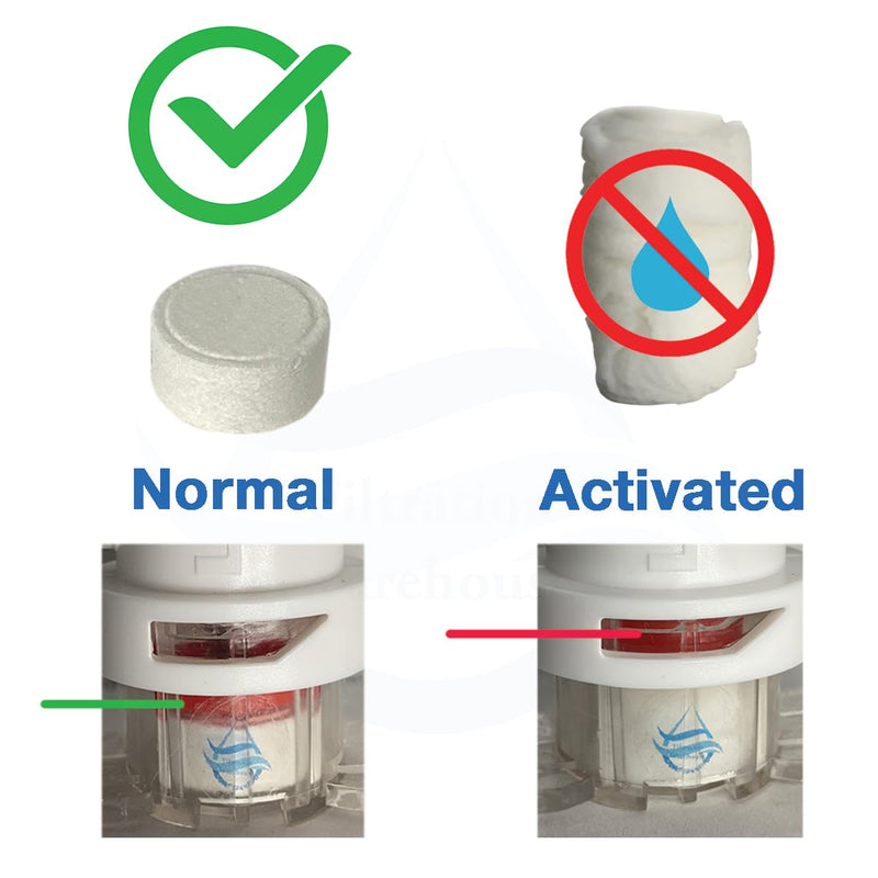 [Australia - AusPower] - Replacement Pads - TEN PACK - For Mechanical Leak Detectors/Water Stop Valves - For Under Sink Reverse Osmosis and Water Filtration Systems 