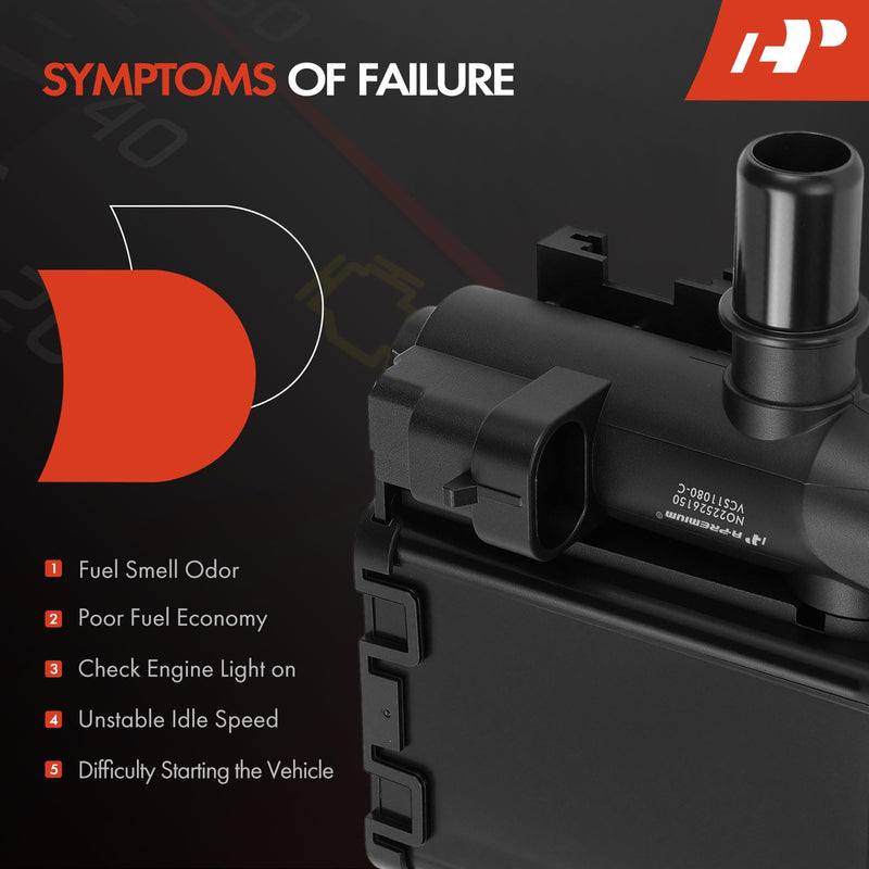 [Australia - AusPower] - A-Premium Vapor Canister Vent Solenoid Valve Compatible with Chevrolet Silverado 1500/2500/3500, Tahoe, Suburban, Avalanche & GMC Sierra 1500/2500 HD, Yukon XL 1500/2500 & Cadillac Escalade ESV EXT 