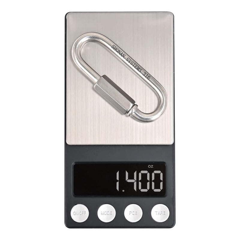 [Australia - AusPower] - SHONAN 2.85" Chain Quick Links, 4 Pcs 1/4" Marine Grade Screw Chain Links, Large Opening Chain Connector Chain Coupler, 860 Lbs Capacity 2.85"_4 pcs 