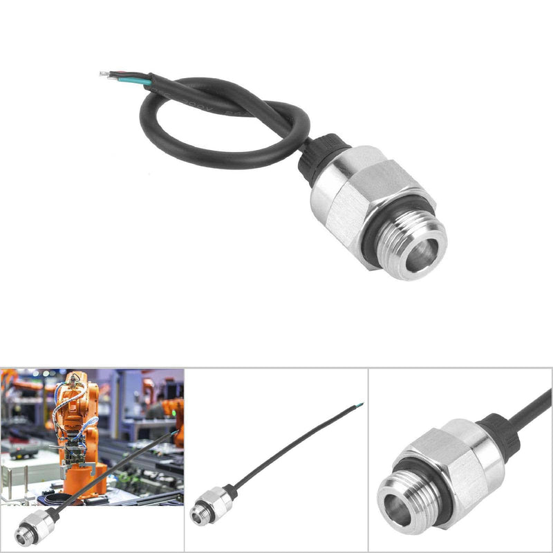 [Australia - AusPower] - Pressure Transmitter Highly Accurate Analogue Signal Water Pressure Sensor IP65 G3 / 8 Screw Connection Pressure Sensor Water (0~10BAR) 0~10BAR 