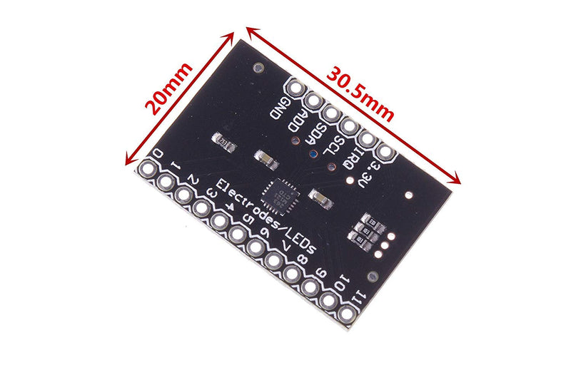DollaTek 5pcs MPR121 Breakout V12 Proximity Capacitive Touch Sensor Modules