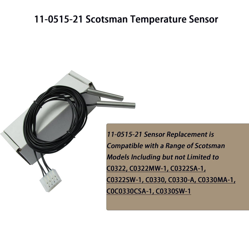 [Australia - AusPower] - 11-0515-21 Scotsman Temperature Sensor Set 11 0515 21 Replacement for Ice Makers is Applicable to The Replacement of 11051521 Ice Machine Probe 