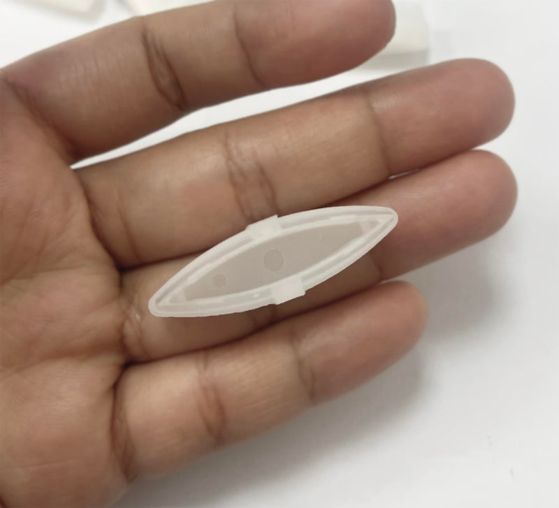 12 Pieces Toilet Seat Bumpers for Kohler, Bidet Toilet Lid Rubber Bumpers Grip-Tight Bumpers Service Kit Toilet Replacement Parts Compatible with Kohler 1133070 1236365, White 12 pcs