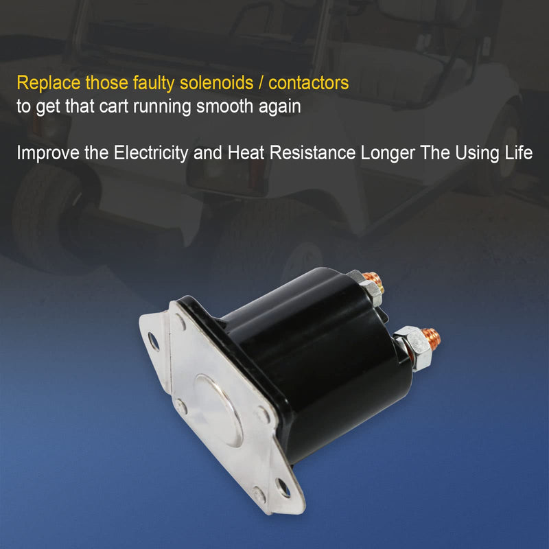 [Australia - AusPower] - 36V Electric Golf Cart Solenoid Repalcement For Club Car DS 1976-1998 4 Terminal Solenoid Club Car Solenoid 1 Pcs 