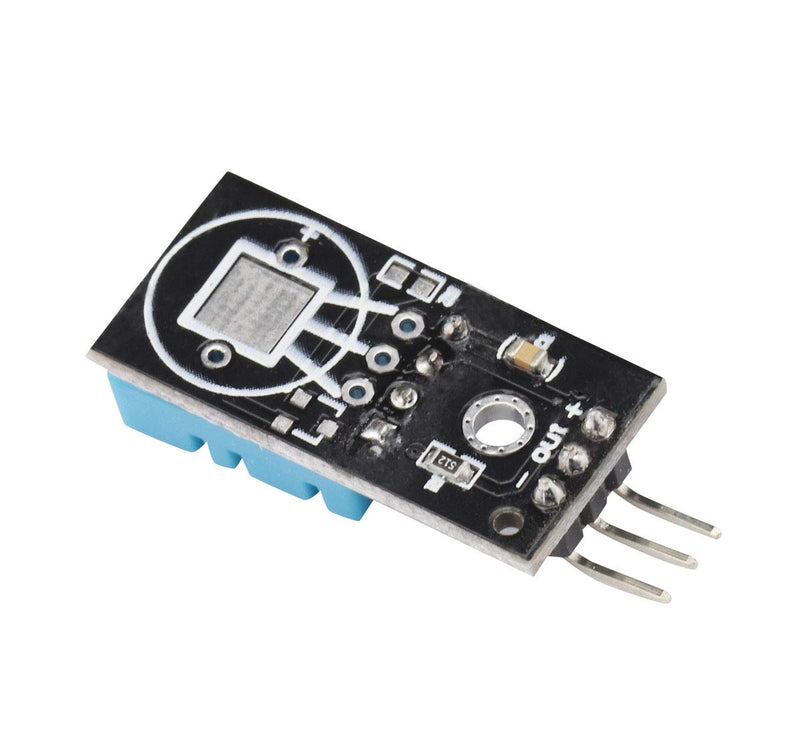 [Australia - AusPower] - 3PCS Digital DHT11 Temperature Humidity Sensor Module Temperature and Humidity Detector 3.3V-5V 20%-95% Environmental Temperature Humidity Induction Probe with Wires 