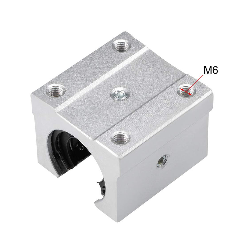 [Australia - AusPower] - uxcell SBR20UU Linear Ball Bearing Slide Block Units, 20mm Bore Dia (Pack of 2) 