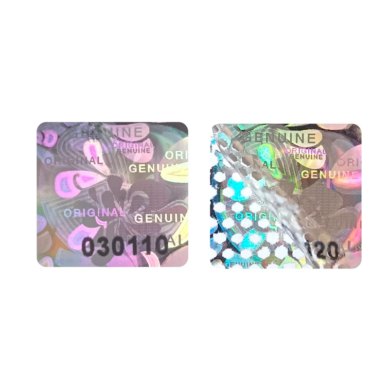 380PCS Hologram Tamper evident Stickers,Original Security Labels/Seals,Tamper Proof Warranty Void Sticker with Serial Number(0.6Inch X 0.6Inch)