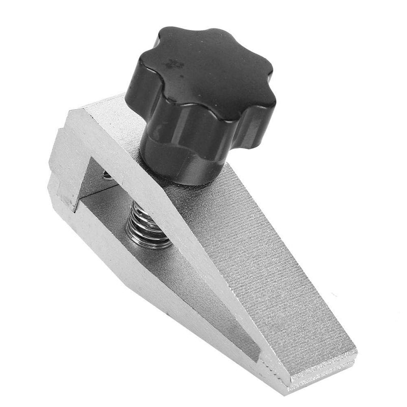 [Australia - AusPower] - Stainless Steel Push Pull Force Fixture 500N Tensile Tester Fixture Jaw Thrust Tension Meter Clamp With Anti Slip Knob For Testing Destructive Rubber Cables Paper 