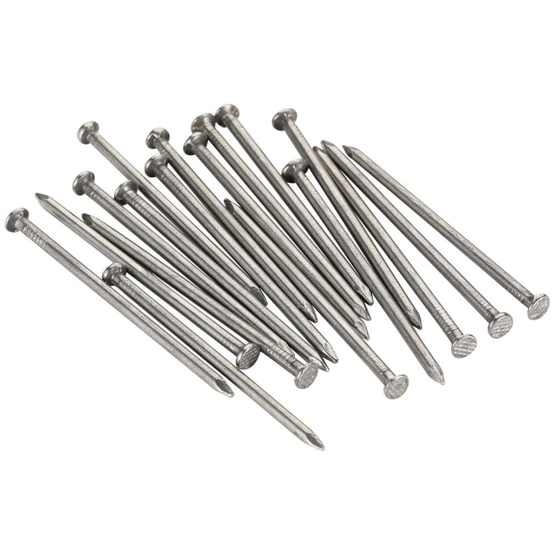 [Australia - AusPower] - 4.0 x 100mm (4" Length) Flat Nails for Picture Wall Hanging, Wood Nails, Common Nails Hanging Nails, 50 PCS 4.0 x 100mm 