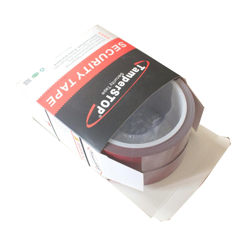 – White Polyester Water Contact Indicator Tape for Warranty Void Instruction in Electronics Repair (2 Rolls x 1" x 10 Yards, 6 Mil Thick, Model: 0201) 2