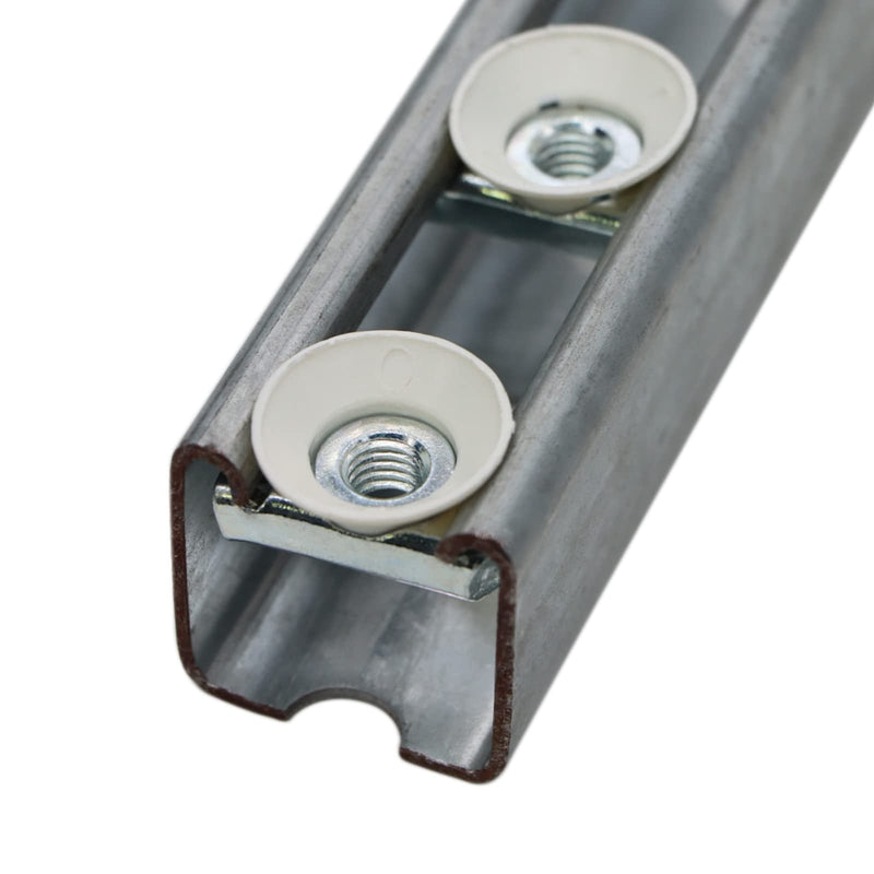[Australia - AusPower] - 3/8"-16 Cone Nuts, Strut Channel Nuts with Zinc Electroplate Finish, Twirl Nuts for Use with Strut Channel (10 Pack) (3/8"-16) 3/8"-16 
