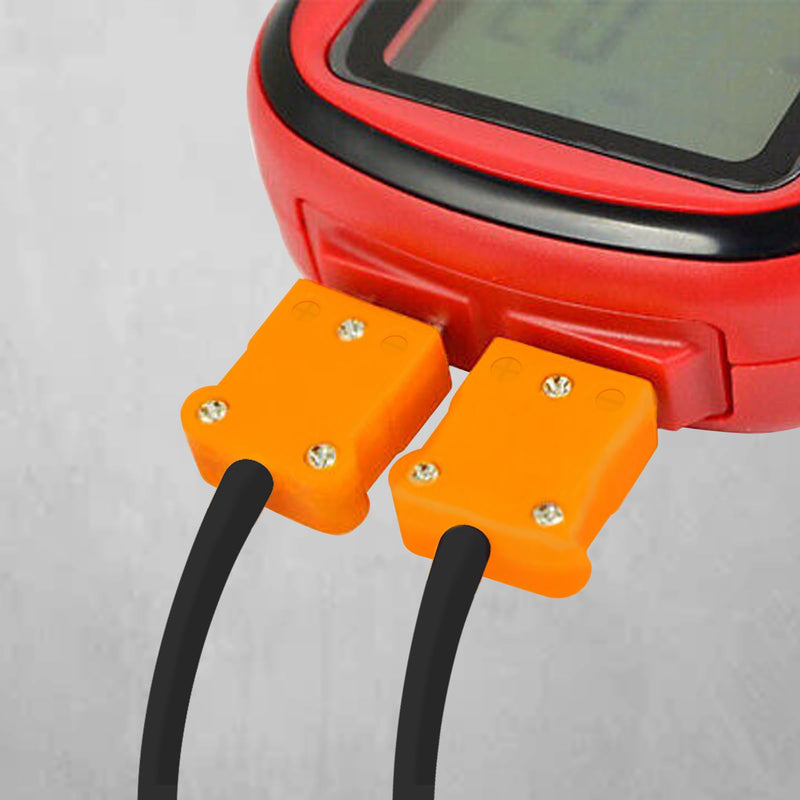 [Australia - AusPower] - 2PCS K Type Thermocouple Probe,Stainless Steel Thermocouple Thermometer Insertion ProbeInsertion Probe（-50~700℃） 