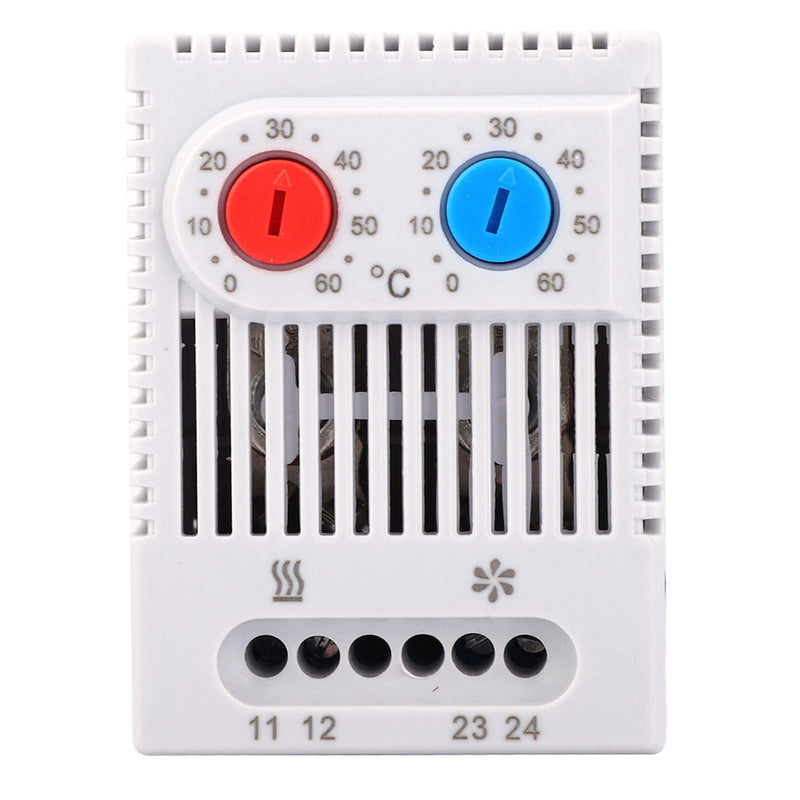 [Australia - AusPower] - Adjustable Mechanical Thermostat Switch, Impact Resistance, 35mm DIN Rail (ZR011) 