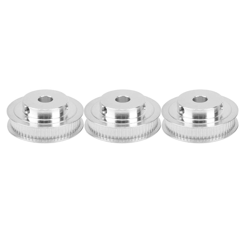 [Australia - AusPower] - 2GT Synchronous Wheel, 6PCS Set 20&60 Teeth Synchronous Wheel 8mm Bore Aluminum Timing Pulley with Width 6mm Length 200/280/400/mm Timing Belt 