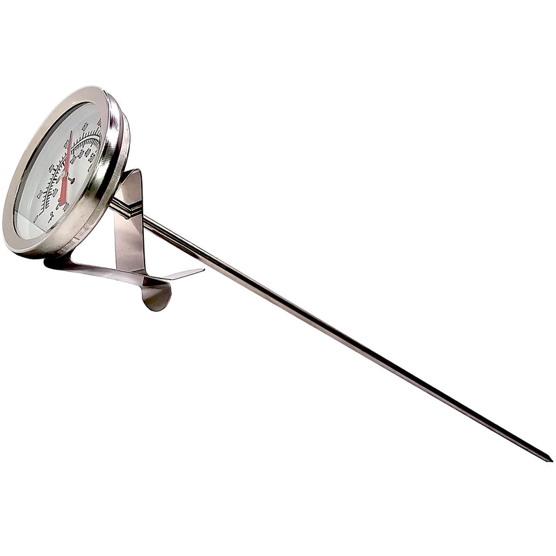 [Australia - AusPower] - Home Brew Ohio 15477 12" Dial Thermometer Kettle Brew Pot 