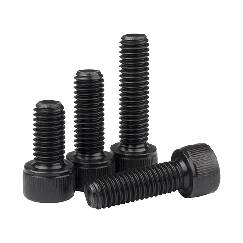 XunLiu 50PCS M8X16mm Hex Socket Head Cap Screws | Grade 12.9 Alloy Steel,Black Oxide, DIN912,High Strength for 3D Printer Hotend,Drone,PCB, Micro Electronics 50