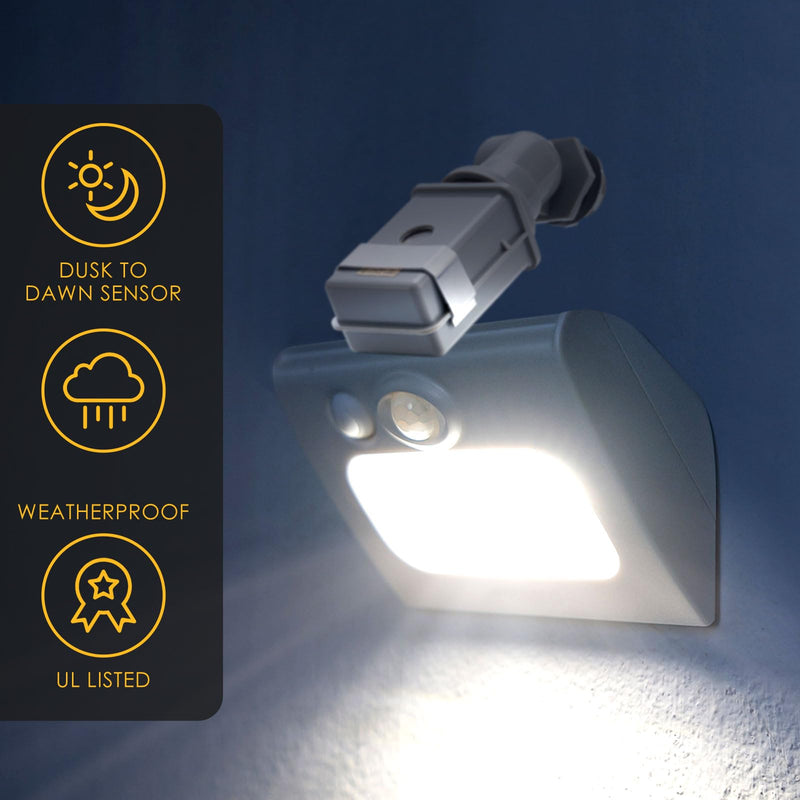 [Australia - AusPower] - Retisee 2pcs 120-volt Swivel and Stem Mount Thermal Photocontrol, Dusk to Dawn Sensor Reliable Automatic Light Sensor for Outdoor Lights with Delay Feature Resistant Housing 